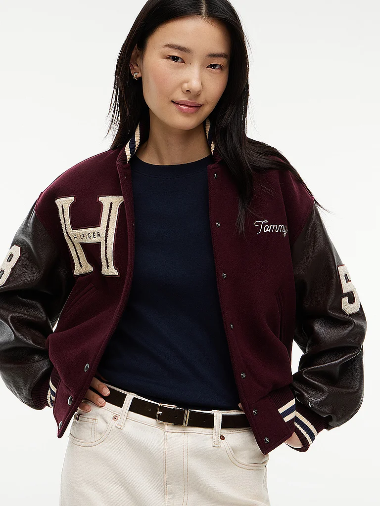 TOMMY HILFIGER Ceinture en cuir marron | 100